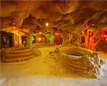 成都人工塑石假山工程案例