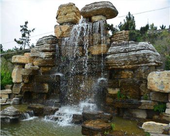 四川景區(qū)假山瀑布有哪些設計要點   