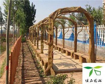 介紹成都仿木花架的作用、種類及注意要點(diǎn)